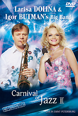 Larisa Dolina & Igor Butman's Big Band: Carnival of Jazz II Live In Saint-Petersburg под руководством Н Левиновского инфо 2366j.