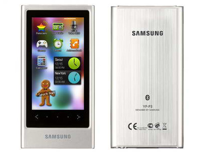 Samsung YP-P3CB, 8Gb Black MP3-плеер Samsung инфо 565k.